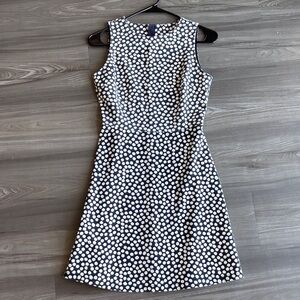 GAP Blue and White Polka Dot Mini Dress